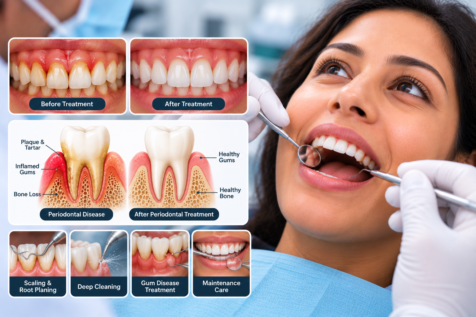 Periodontal Treatment Treatment at Mukil Dental Care